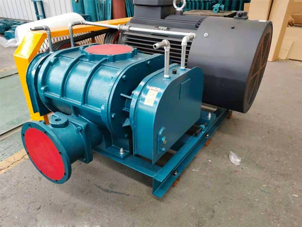 高壓水冷羅茨風(fēng)機(jī)工廠實(shí)拍圖 高壓羅茨風(fēng)機(jī)(圖3)